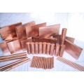 Barras de cobre TP1 preço da haste de cobre redondo de alta pureza